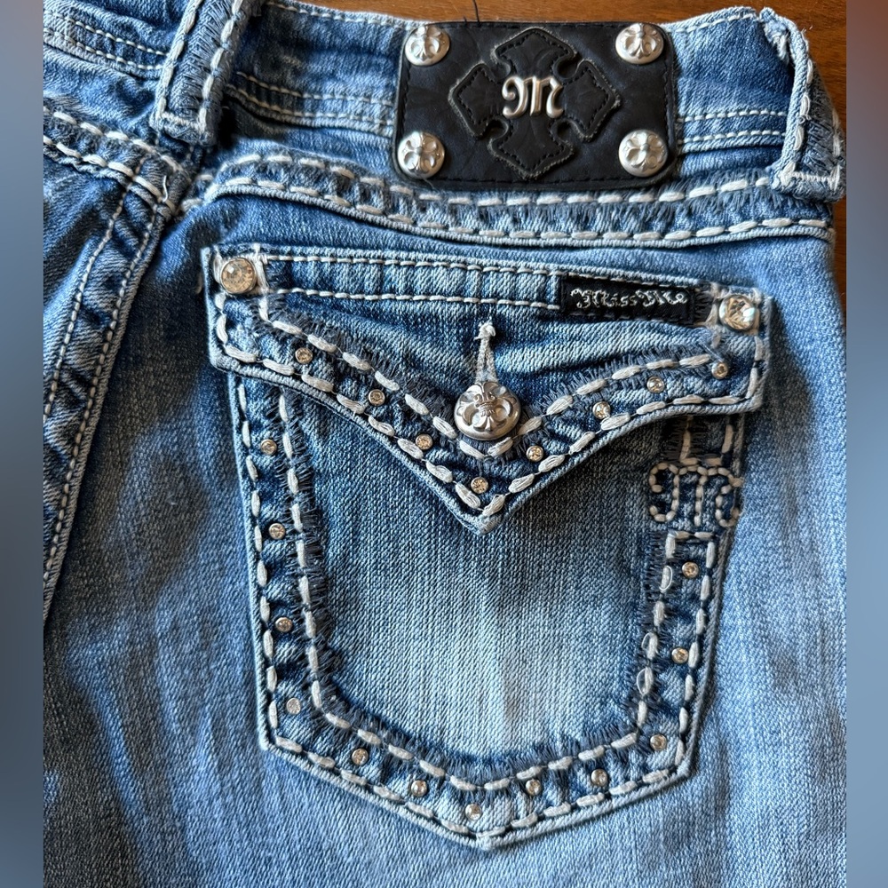 Size 29 Miss Me Boot cut jeans